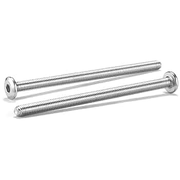 Amazon | M8 x 100mm 20個 フラットヘッド六角ソケットキャップ